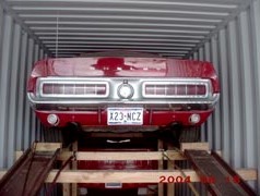 Ford Mustang on Ramp