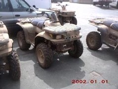 Atv's before loading