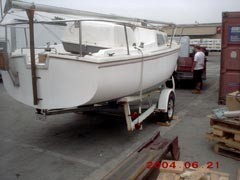 Boat on Trailer