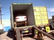 3-pack of vehicles loaded in container